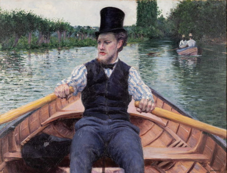 Le tableau Partie en bateau de Gustave Caillebotte arrive dans les collections du musée d'Orsay