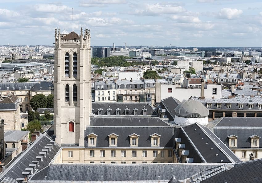 La tour Clovis dans le lycée Henri IV, Paris 5e