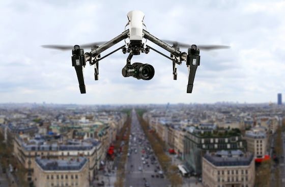 image d'illustration drone paris