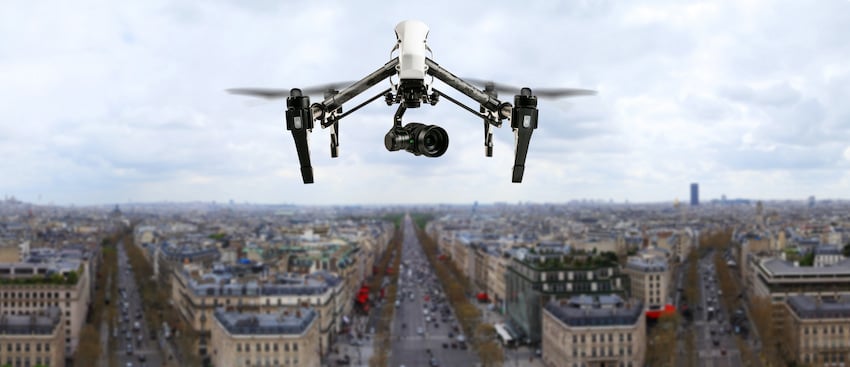 image d'illustration drone paris