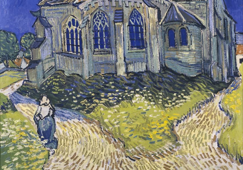 Expo Van Gogh au musée d'Orsay en 2023 - L'Église d'Auvers-sur-Oise