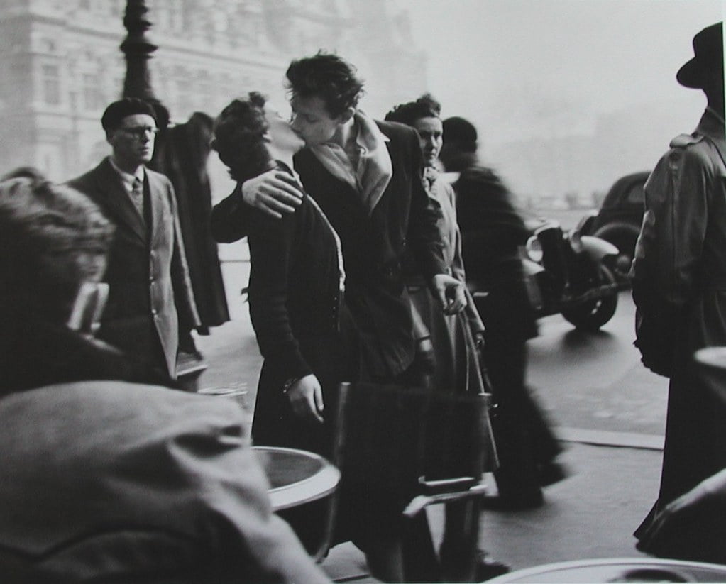 Le baiser de l'Hotel de Ville, par Robert Doisneau © Culture Culte (FlickR)