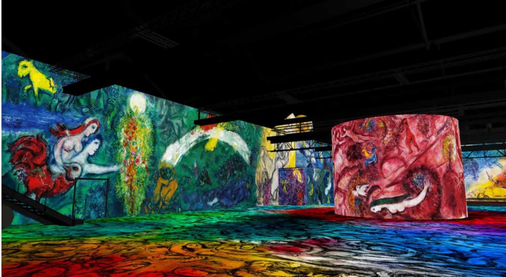 Chagall Atelier des Lumieres