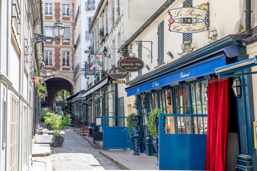 Cour du commerce Saint-André, Paris 6e © Jerome LABOUYRIE