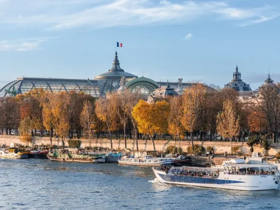 La verrière du Grand Palais vue depuis la Seine © JeanLucIchard