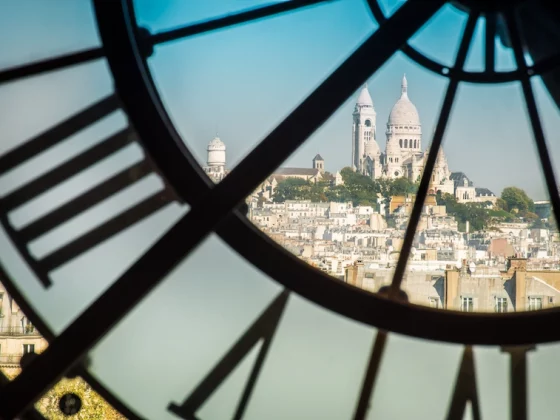 La grande horloge d'Orsay vue de l'intérieur © SIAATH