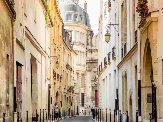 Rue Aubriot dans le Marais, Paris 4e